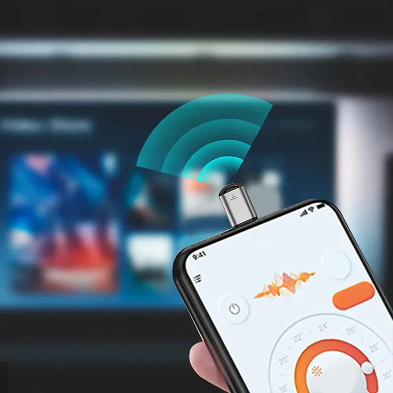 Phone Accessories App - ミニフォン赤外線リモコンアダプター タイプC IRブラスター アプリ制御 テレビ エアコン