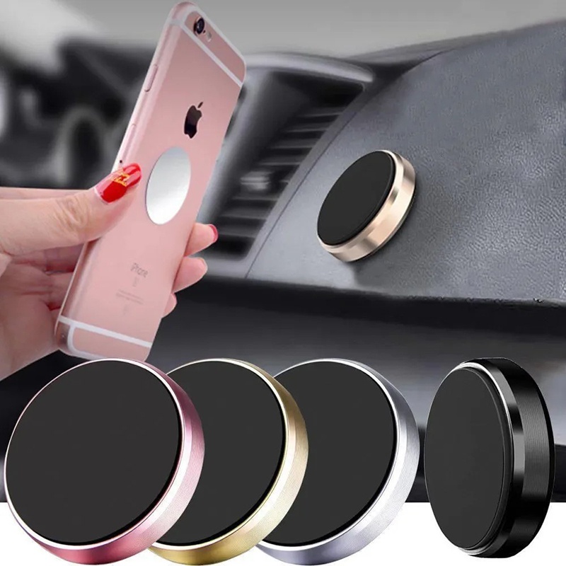 Phone Accessory - マグネット式車載スマホホルダー、マグネットカーマウント、GPS携帯電話スタンド、車載マグネットステッカー（iPhone、Samsung、Xiaomi対応）