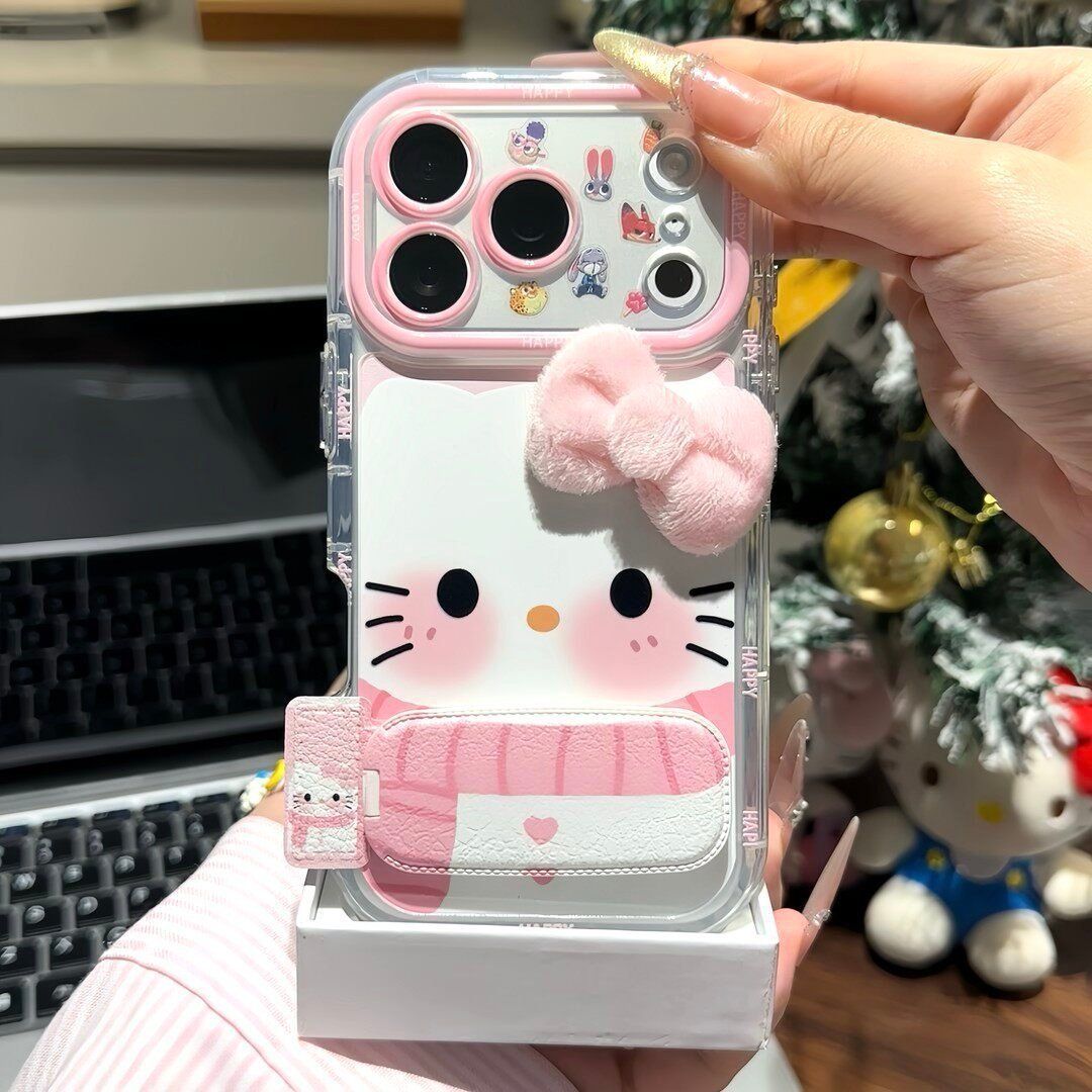 Phone Accessories Box Set - Apple携帯電話ケース、ボウスカーフ、KTブラケット、15p16promax携帯電話ケース、iPhoneXr/Xs/11/12/1413/16proに適しています。