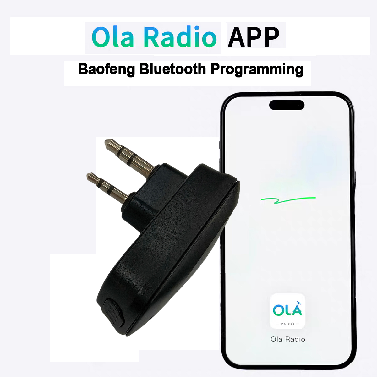 Phone Accessories App - BAOFENG トランシーバー ワイヤレス Bluetooth プログラミング アダプター