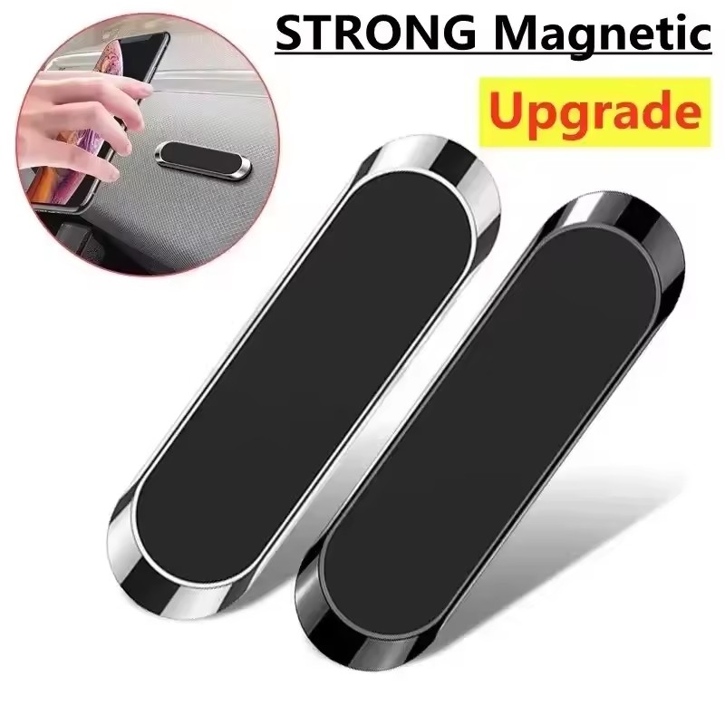 Phone Accessory - 金属製磁気式スマホホルダー 磁気式車載スマホホルダー スタンド 亜鉛合金マグネット 車載GPS対応マウント 携帯電話ホルダー
