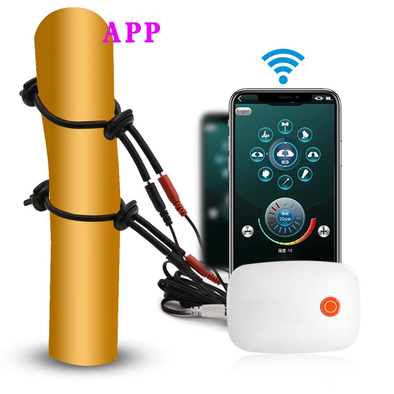 Phone Accessories App - 電気ショックリング,ペニス,電話,アプリケーション制御,現在のオルガスム刺激装置,バイブレーター,ボディマッサージャー,男性用SMマスターベーション,大人のおもちゃ