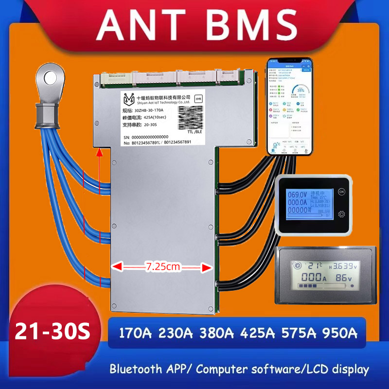 Phone Accessories App - スマート21S〜30S ANT BMS Lifepo4 Li-ion LTOバッテリー保護ボード
