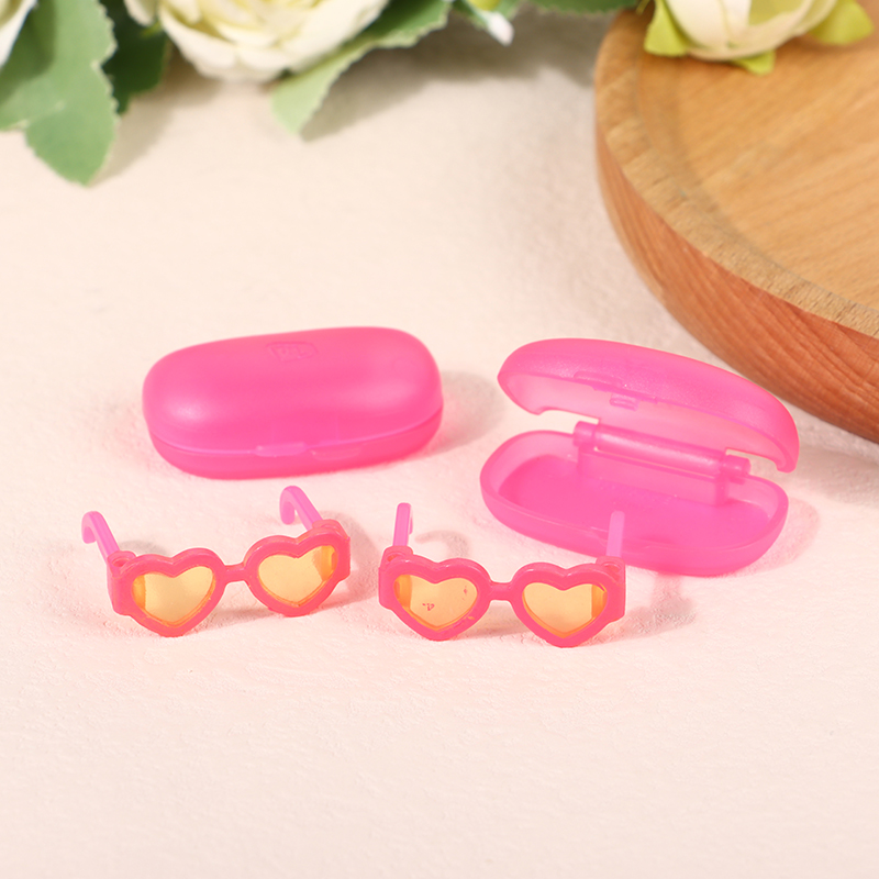 ドールハウスミニチュア用メガネケース、ドールグラス、バルク玩 - Phone Accessories Doll のレビューと価格