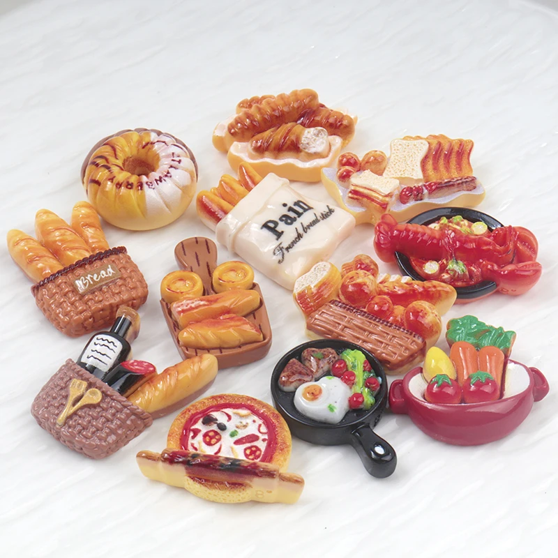12/120 個樹脂アクセサリーシミュレーションケーキロブス - Phone Accessories Doll のレビューと価格