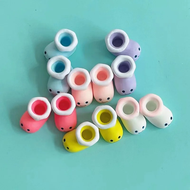9*15*11mm樹脂製笑顔の短いブーツ人形、家の装飾、DI - Phone Accessories Doll のレビューと価格