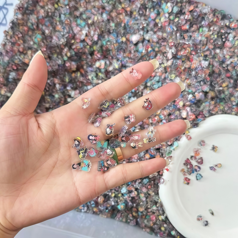 102 個ワンピースアクリルタグ 1 センチメートル電話ケー - Phone Accessories Diy のレビューと価格