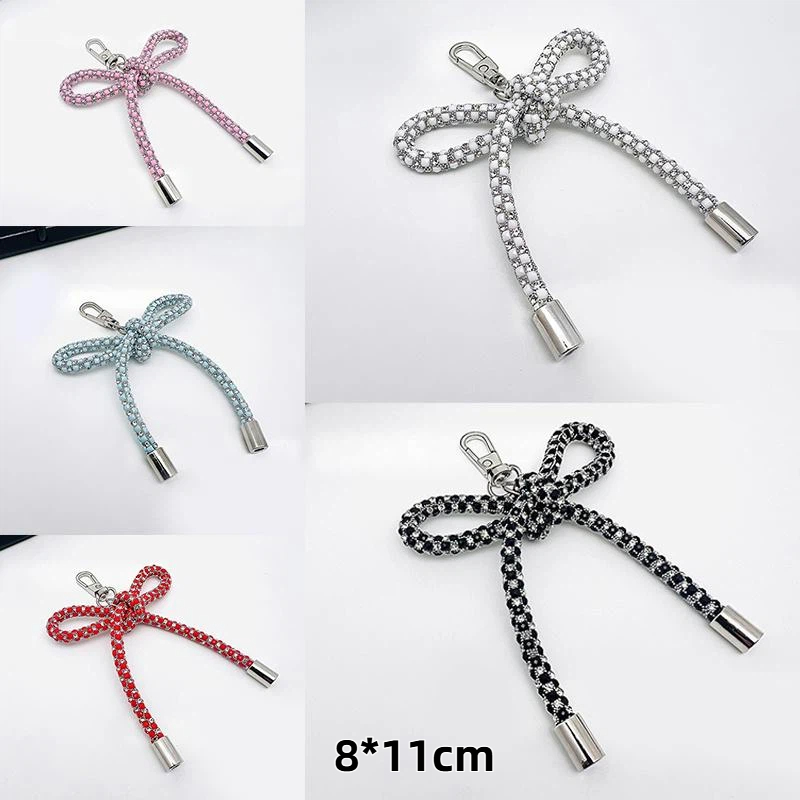 クリスタルバタフライノットペンダント 携帯電話用 手作りバッ - Phone Accessories Ideas のレビューと価格