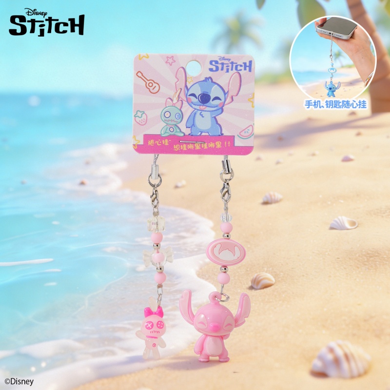 ディズニー純正ステッチ漫画キーホルダー ブーガーカップル連動 - Phone Accessories Ideas のレビューと価格