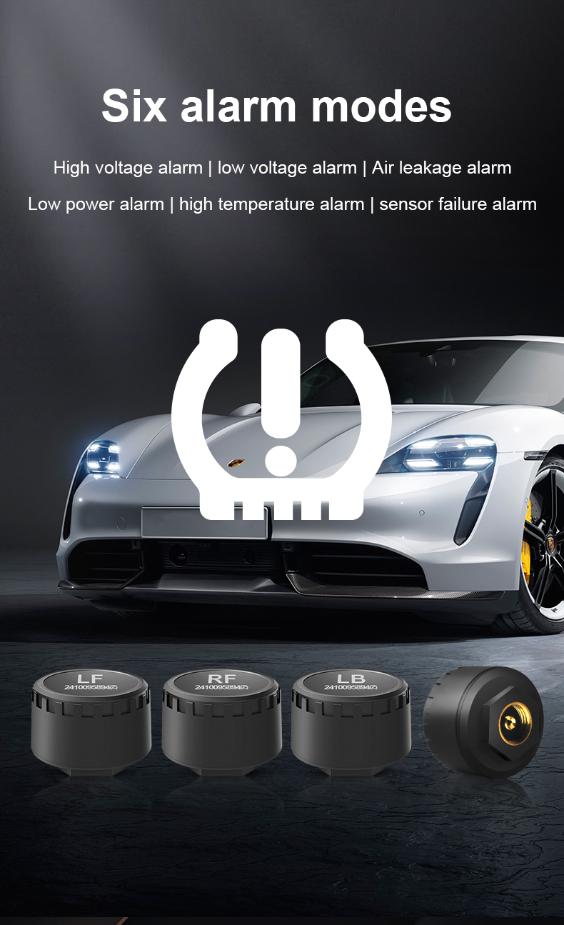 電話用 Android 車 TPMS 4 センサー Blue - Phone Accessories App のレビューと価格