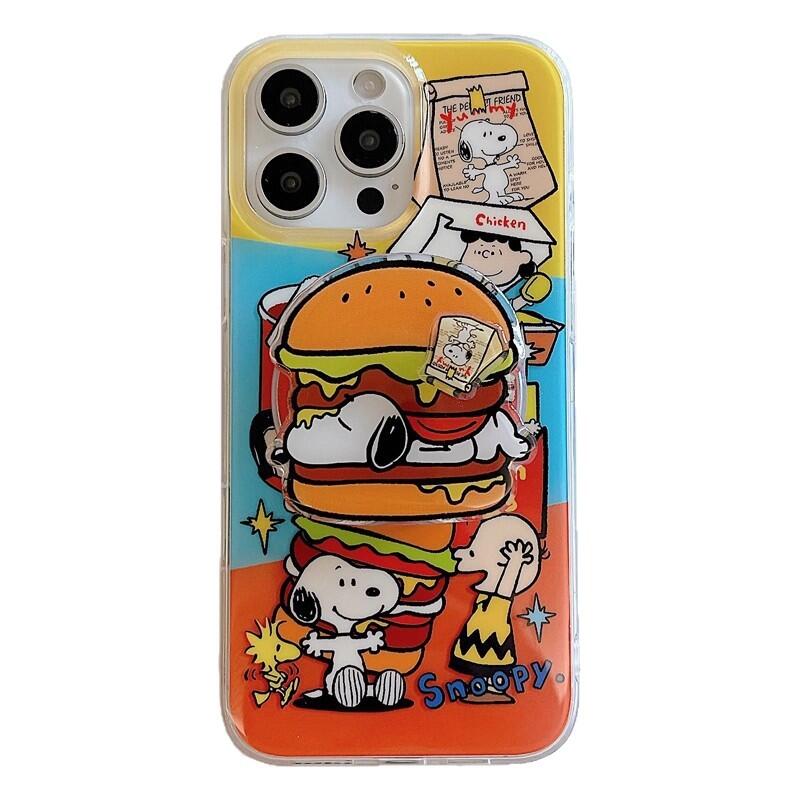 スヌーピー漫画マグネット式キックスタンド付きスマホケース 新 - Phone Accessories Box Set のレビューと価格