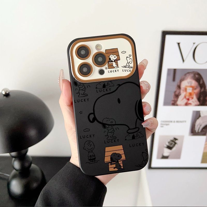 新しい可愛いアニメ周辺機器 スヌーピー TPU ソフトフォン - Phone Accessories Box Set のレビューと価格