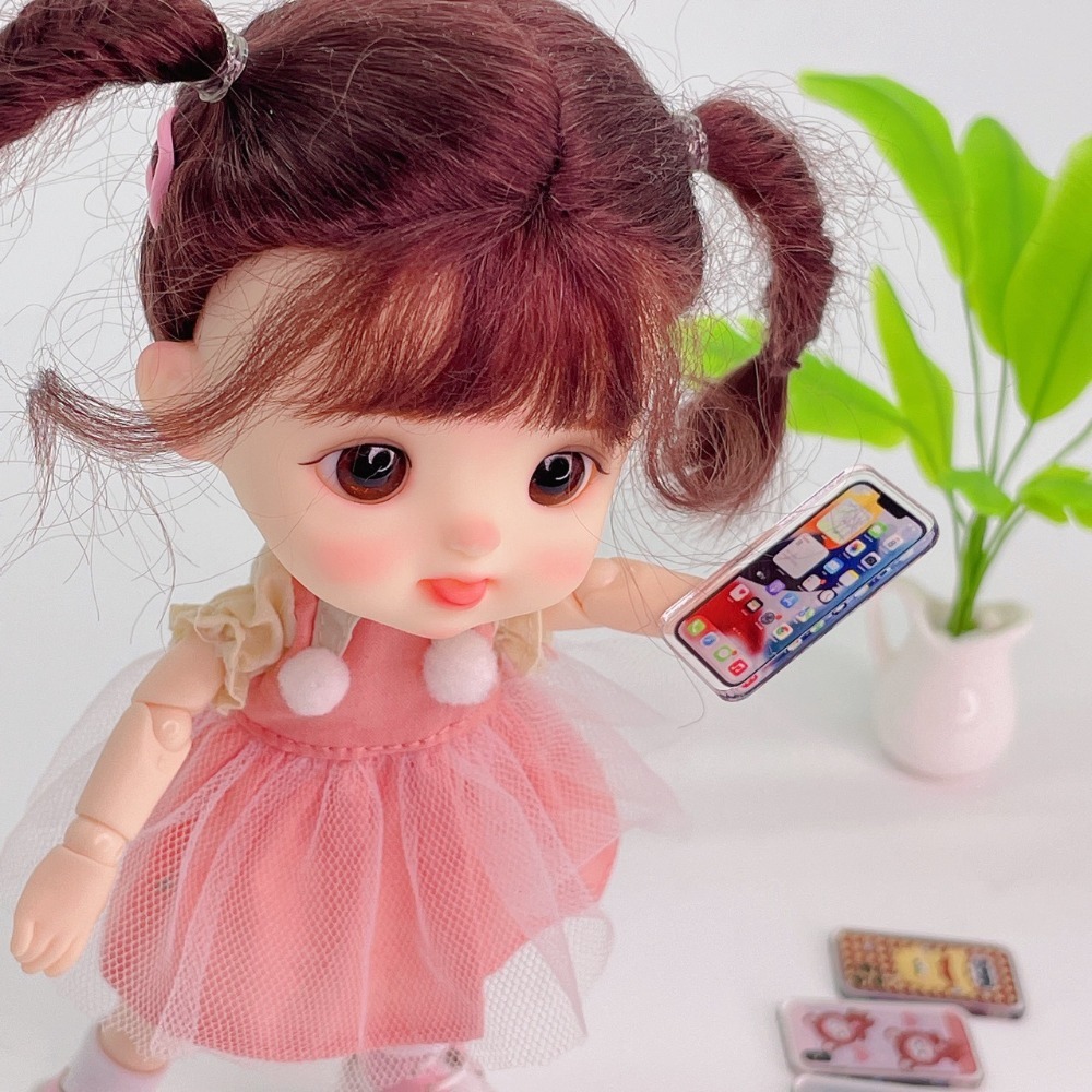 女性のためのドールハウスミニチュア、ドールハウスアクセサリー - Phone Accessories Doll のレビューと価格