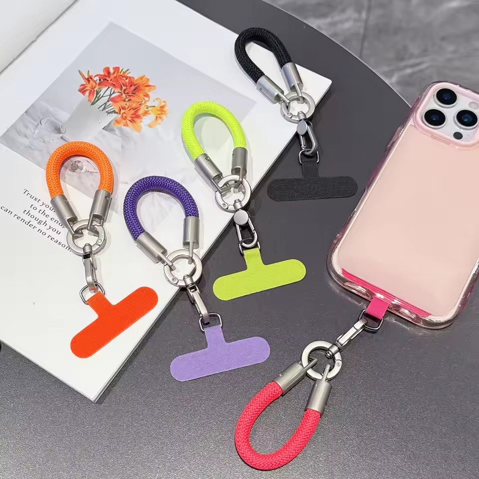 金属製スマホストラップガスケットパッチ回転式メタルバックル吊 - Phone Accessories Usa のレビューと価格