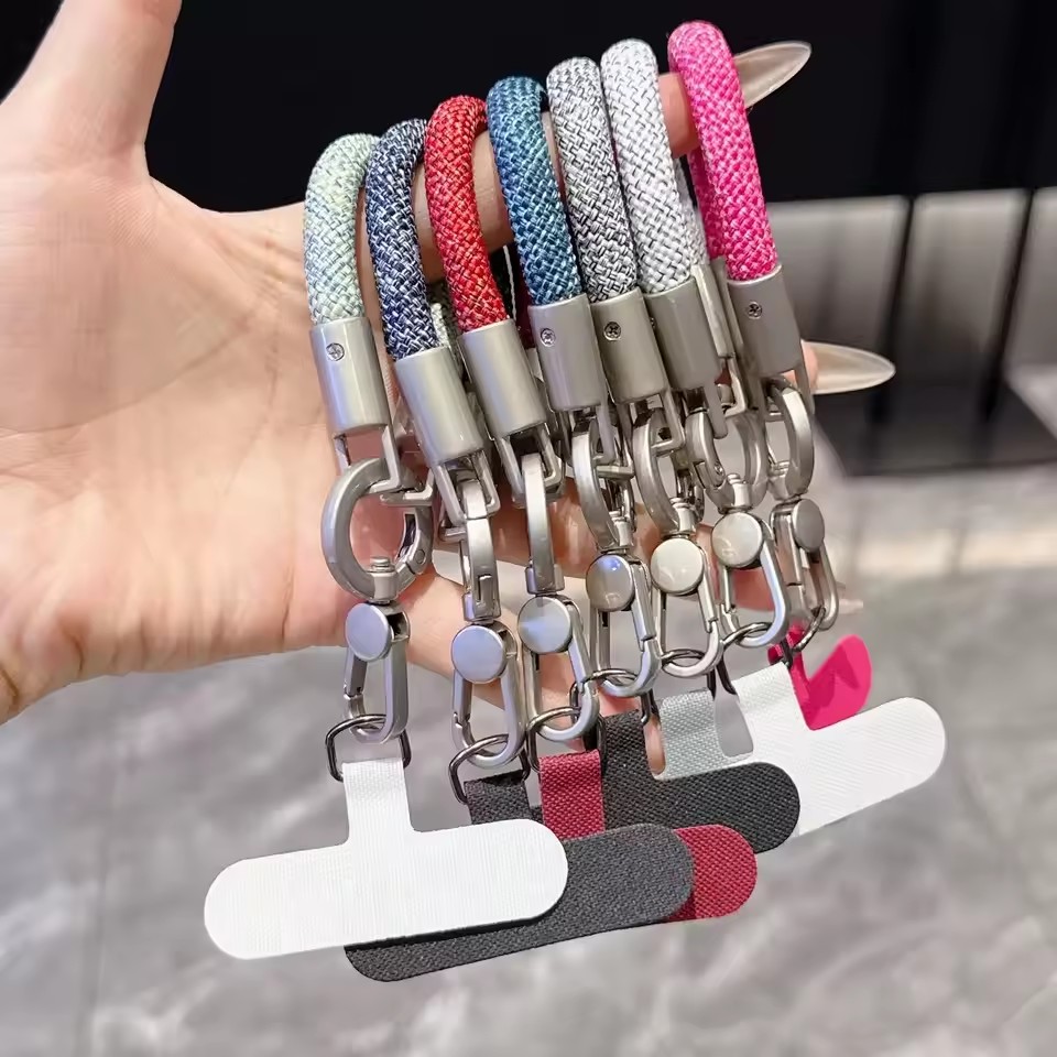 金属製スマホストラップガスケットパッチ回転式メタルバックル吊 - Phone Accessories Usa のレビューと価格