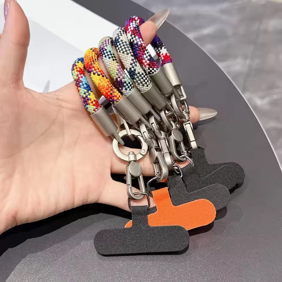 金属製スマホストラップガスケットパッチ回転式メタルバックル吊 - Phone Accessories Usa のレビューと価格