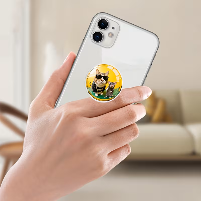1個の携帯電話ホルダー、家族、友人、愛する人へのギフト（白） - Phone Accessories Usa のレビューと価格
