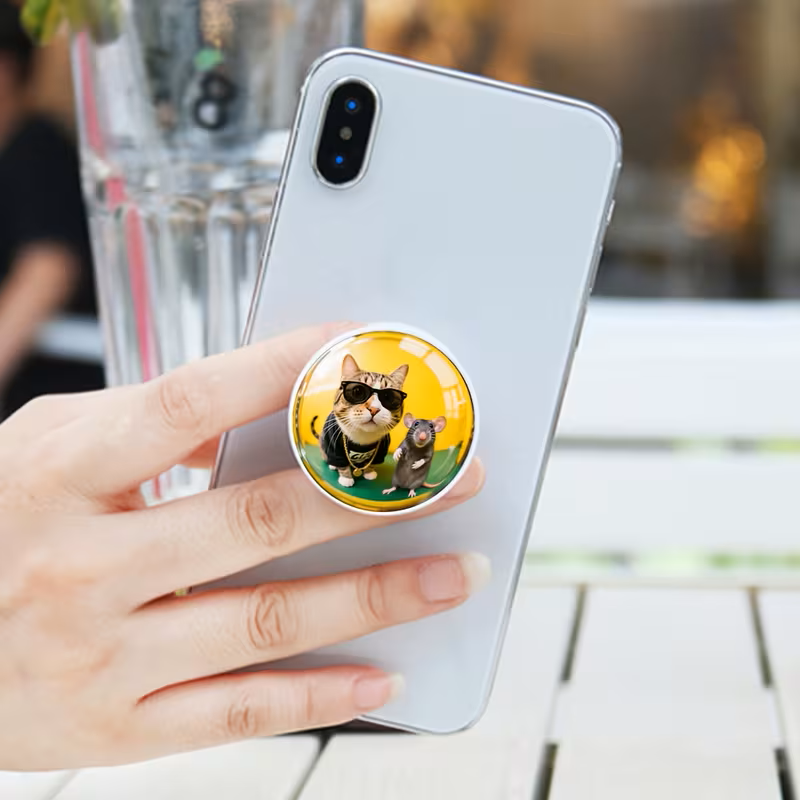 1個の携帯電話ホルダー、家族、友人、愛する人へのギフト（白） - Phone Accessories Usa のレビューと価格