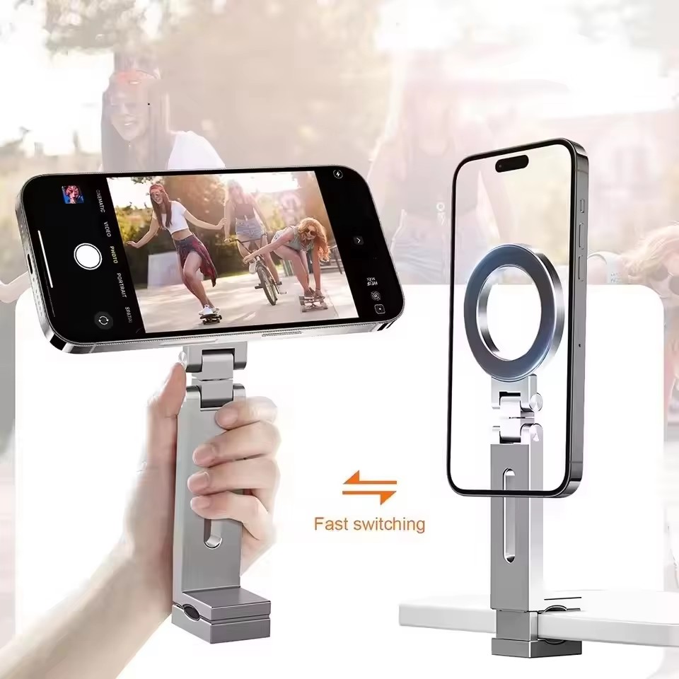 ユニバーサル磁気式スマホホルダー 旅行必需品 フレキシブル回 - Phone Accessory のレビューと価格