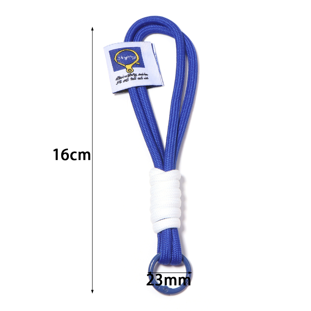2 個のカラフルな織り込みストラップキーホルダークリエイティ - Phone Accessories Doll のレビューと価格
