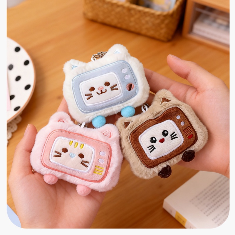 かわいい漫画風キーホルダー猫ぬいぐるみ携帯電話アクセサリーバ - Phone Accessories Ideas のレビューと価格