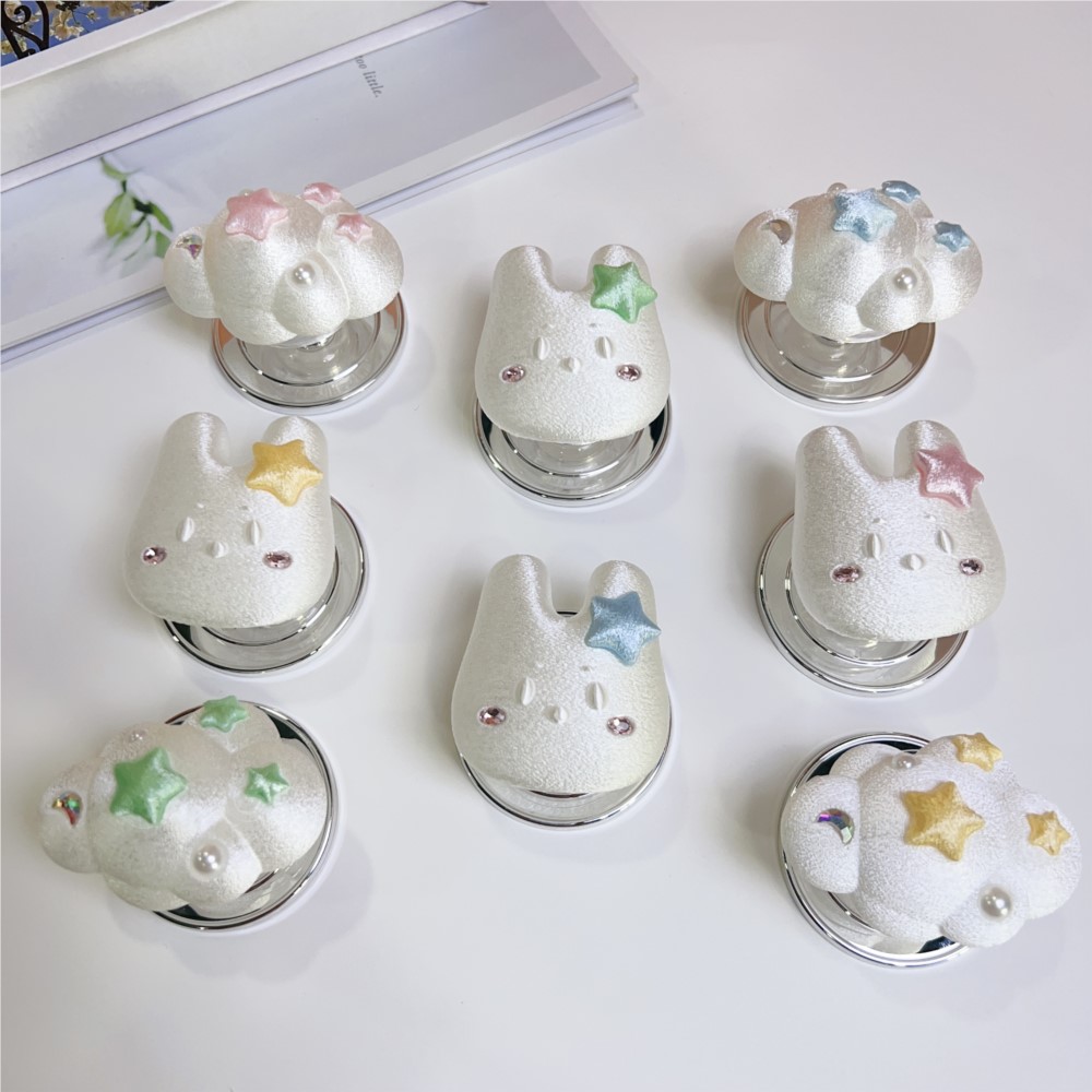 3Dカートゥーンマグネット式携帯電話ポップソケット、滑り止め - Phone Accessories Cute のレビューと価格