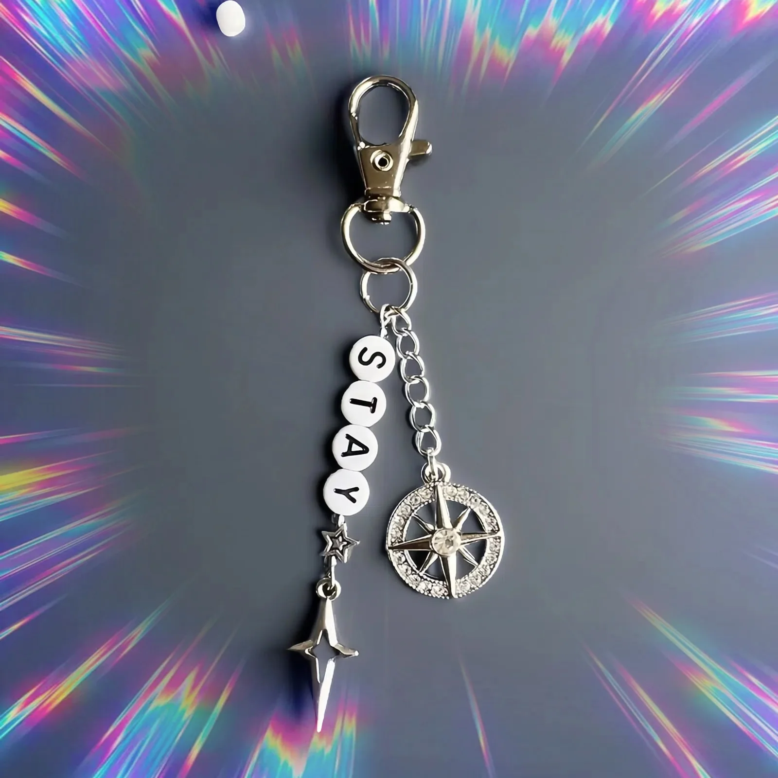 SKZ ステイ K-POP ビーズキーホルダー/キーリング  - Phone Accessories Ideas のレビューと価格