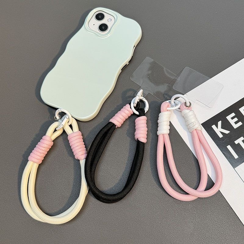 携帯電話用ショートランヤード、ユニバーサルカラフルハンドリス - Phone Accessories Usa のレビューと価格