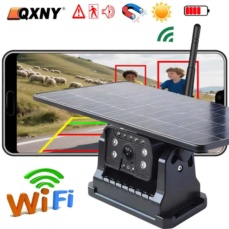 QXNY ワイヤレスバックアップカメラ ソーラー磁気マウント - Phone Accessories App のレビューと価格