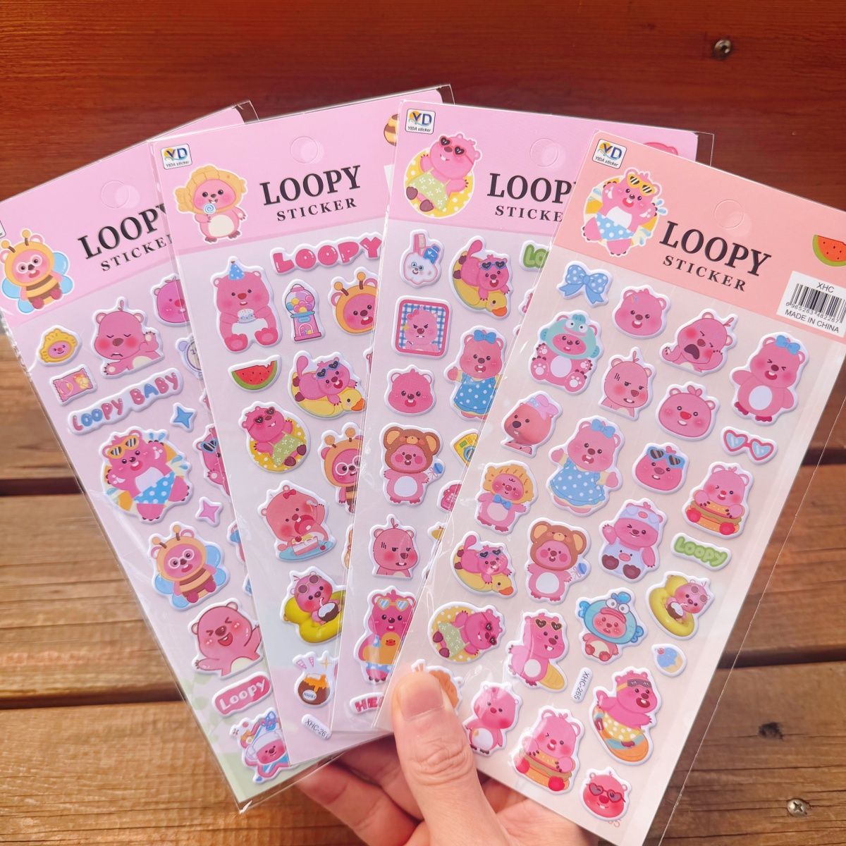 新しいポロロアニメのかわいいループ状3Dフォームステッカー、 - Phone Accessories Cute のレビューと価格