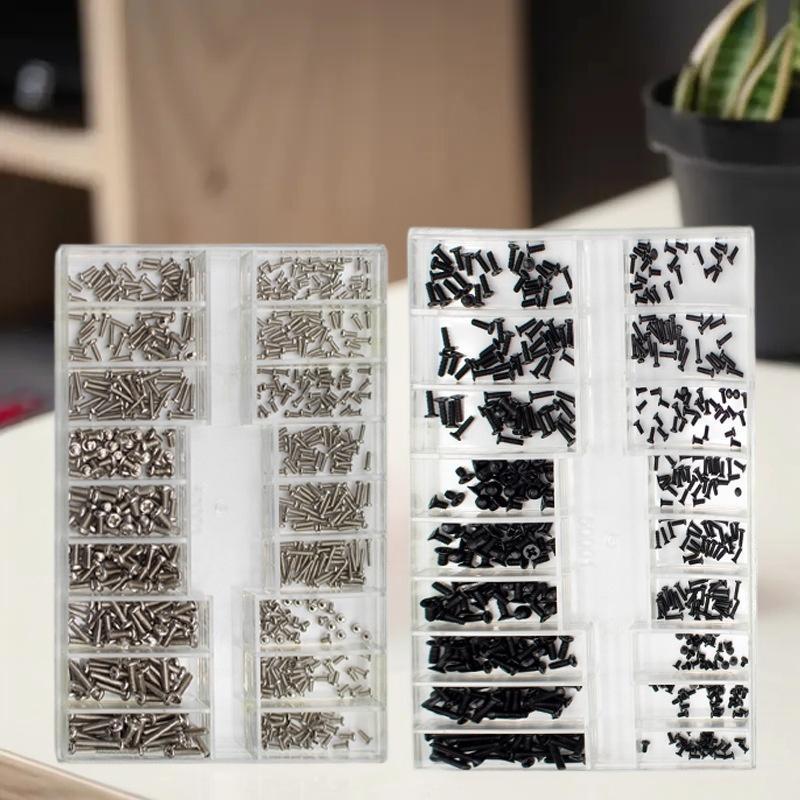 1セットのネジ、時計用ネジボックス、18種類のネジキット、ミ - Phone Accessories Box Set のレビューと価格