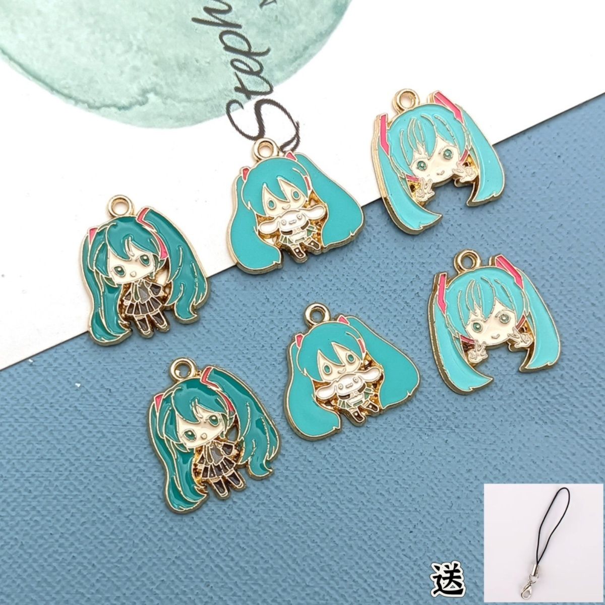 初音ミク周辺機器、かわいい女の子アニメ、人形、ペンダント、D - Phone Accessories Doll のレビューと価格