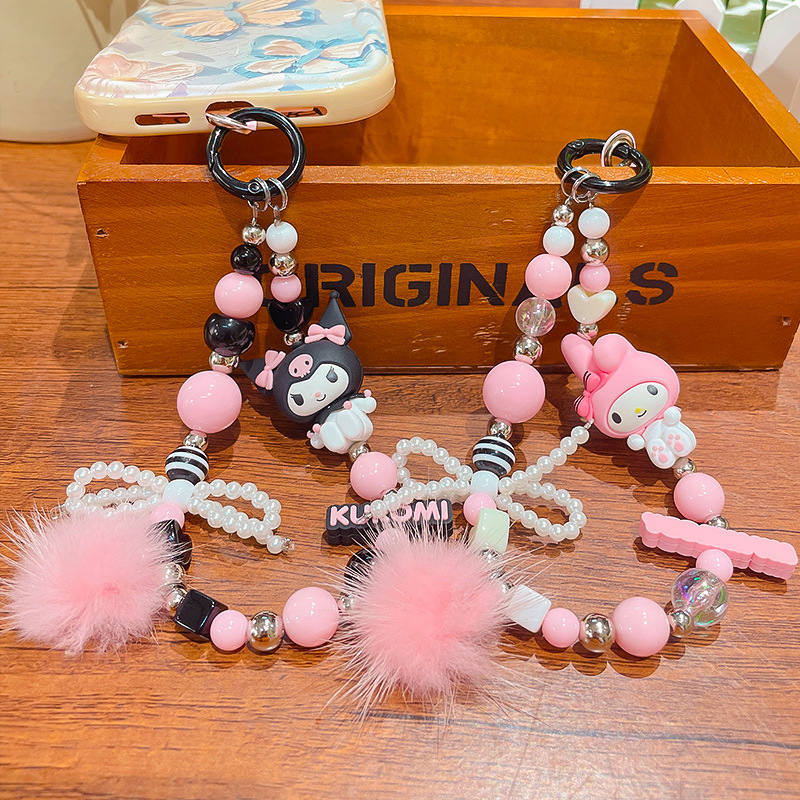 かわいいサンリオ INS ガーリッシュ電話ストラップ装飾ペン - Phone Accessories Cute のレビューと価格