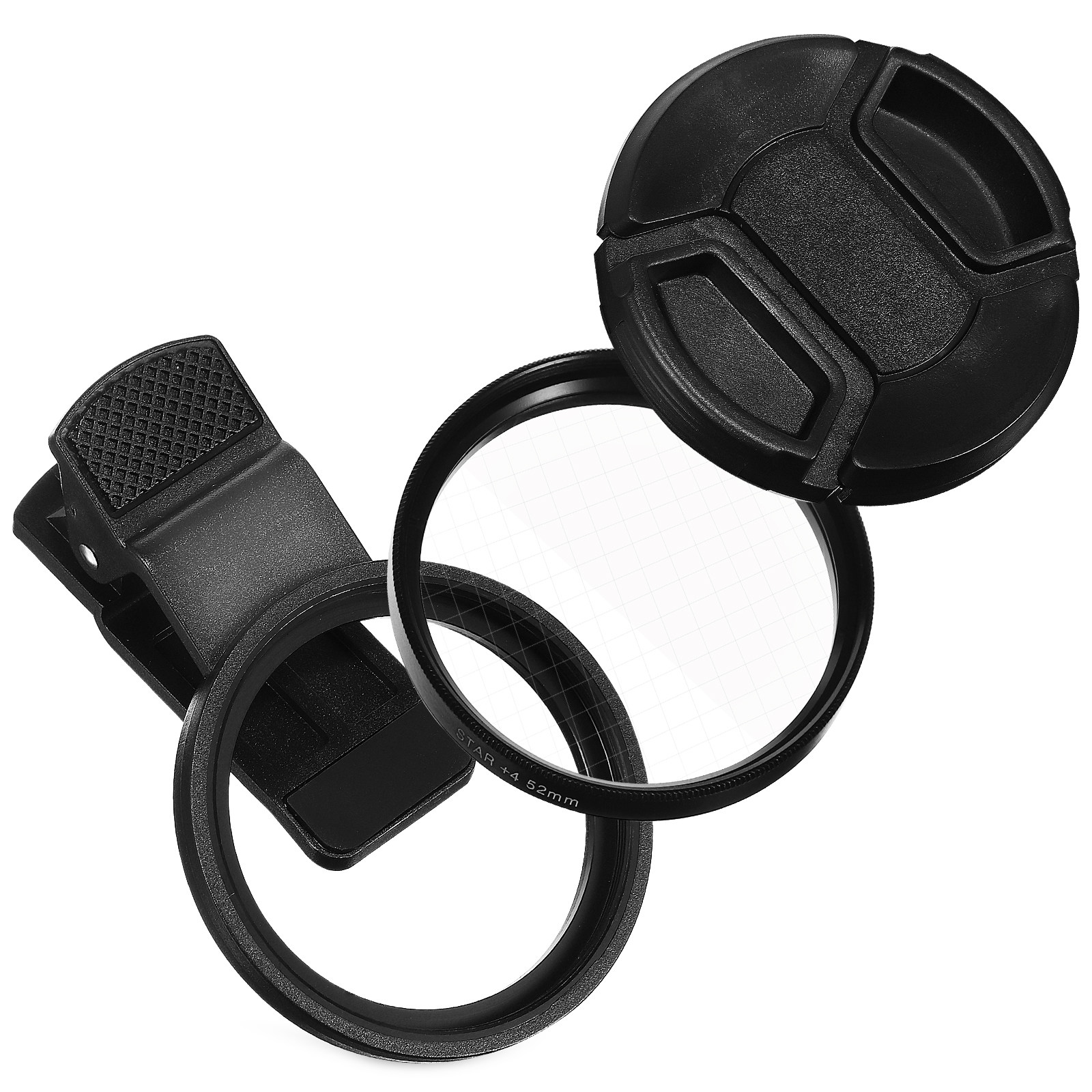 フィルタークリップ モバイルフォンカメラフィルター 4ポイン - Phone Accessories Usa のレビューと価格